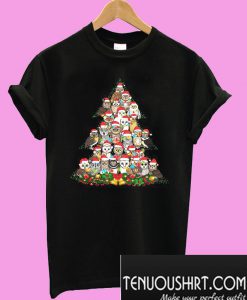Owl Christmas tree T-Shirt