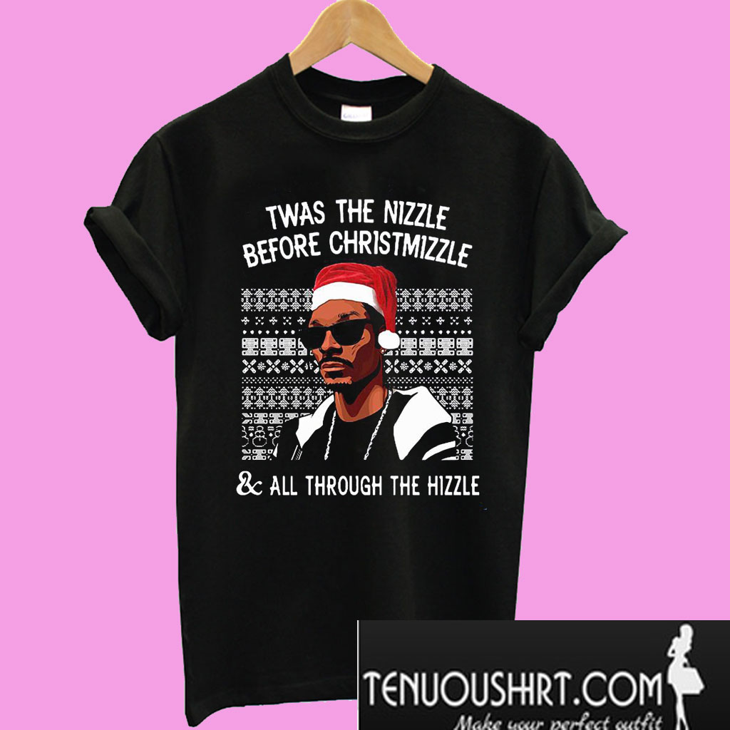 Free Twas The Nizzle Before Christmizzle SVG for Cricut