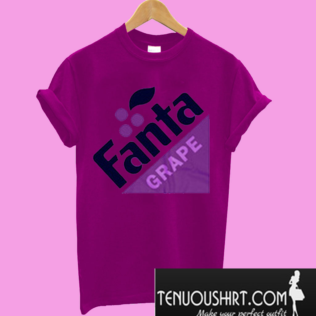 purple tie dye fanta shirt