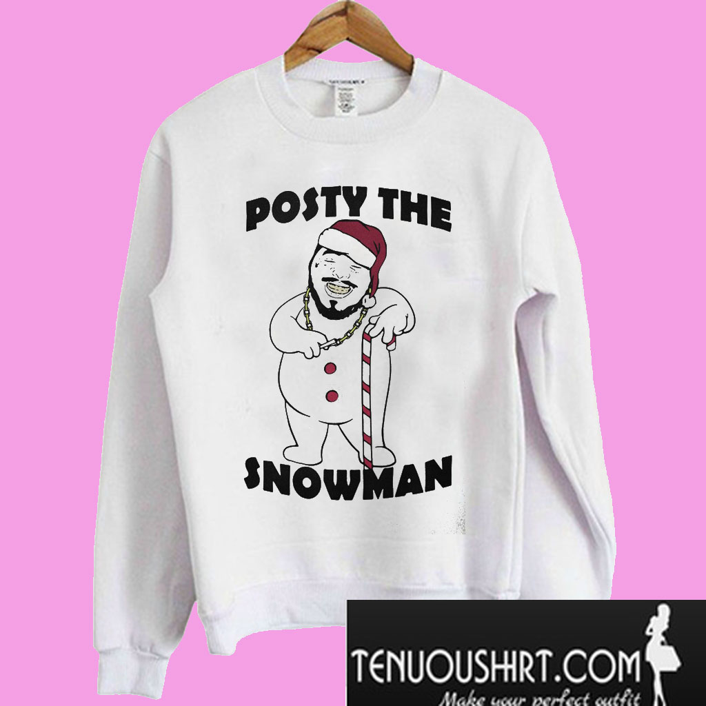 snowman sweat shirt