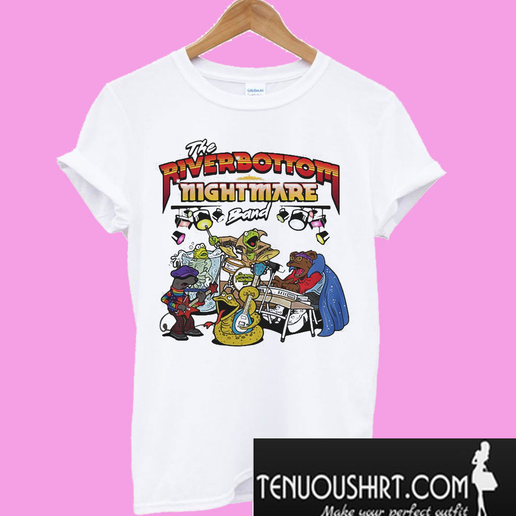 river bottom nightmare band t shirt River bottom nightmare band t shirt