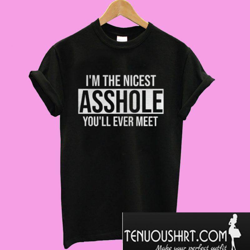 I M The Nicest Asshole You Ll Ever Meet T Shirt