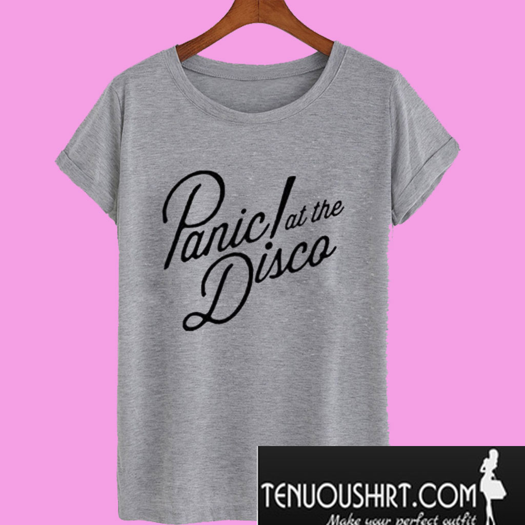 panic at the disco women's t shirt