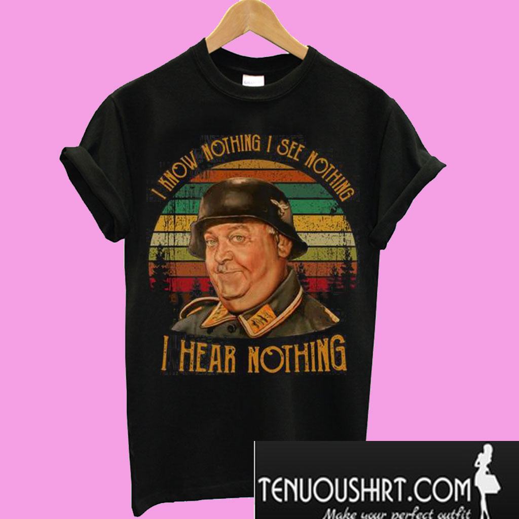 sgt schultz shirt