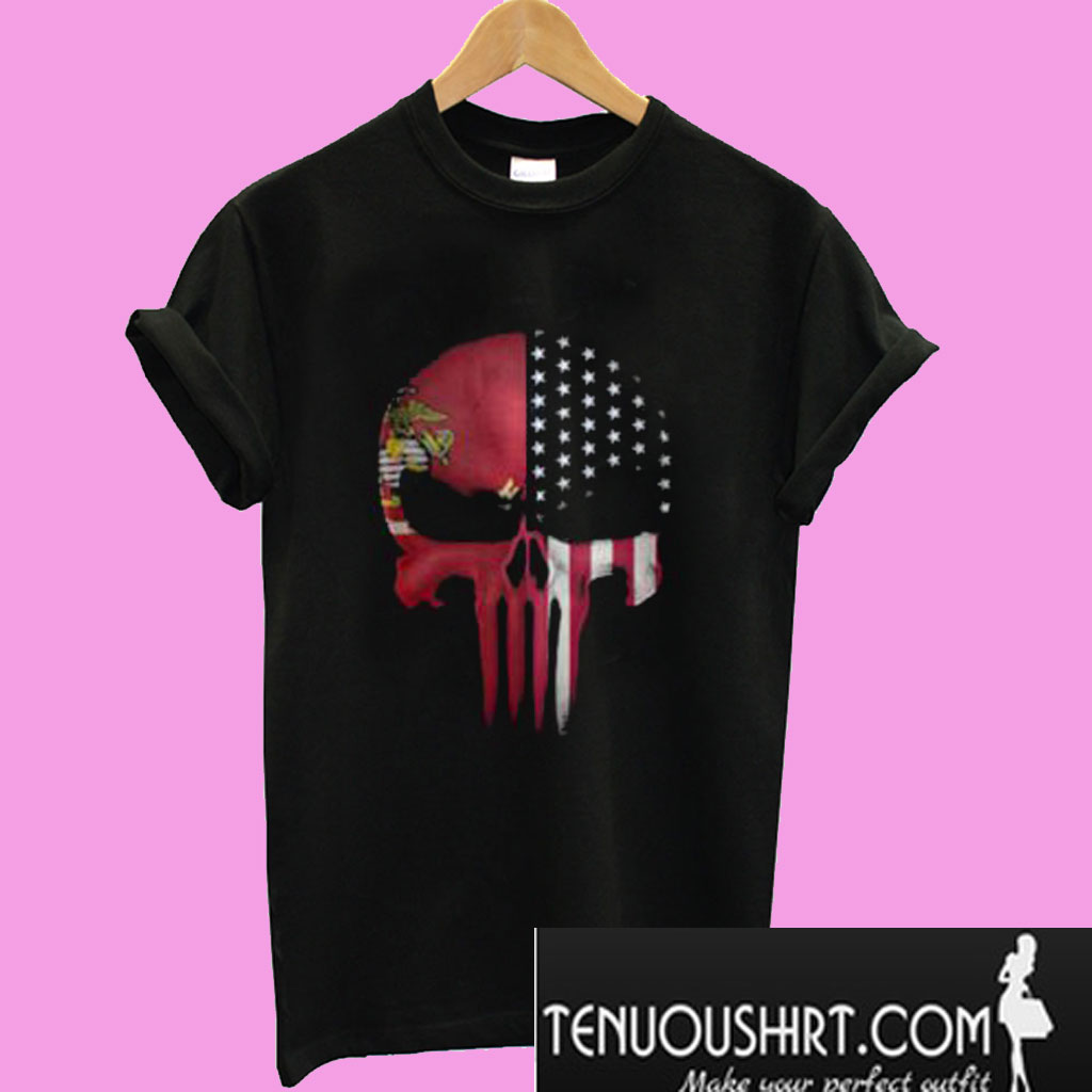 american skull t shirt