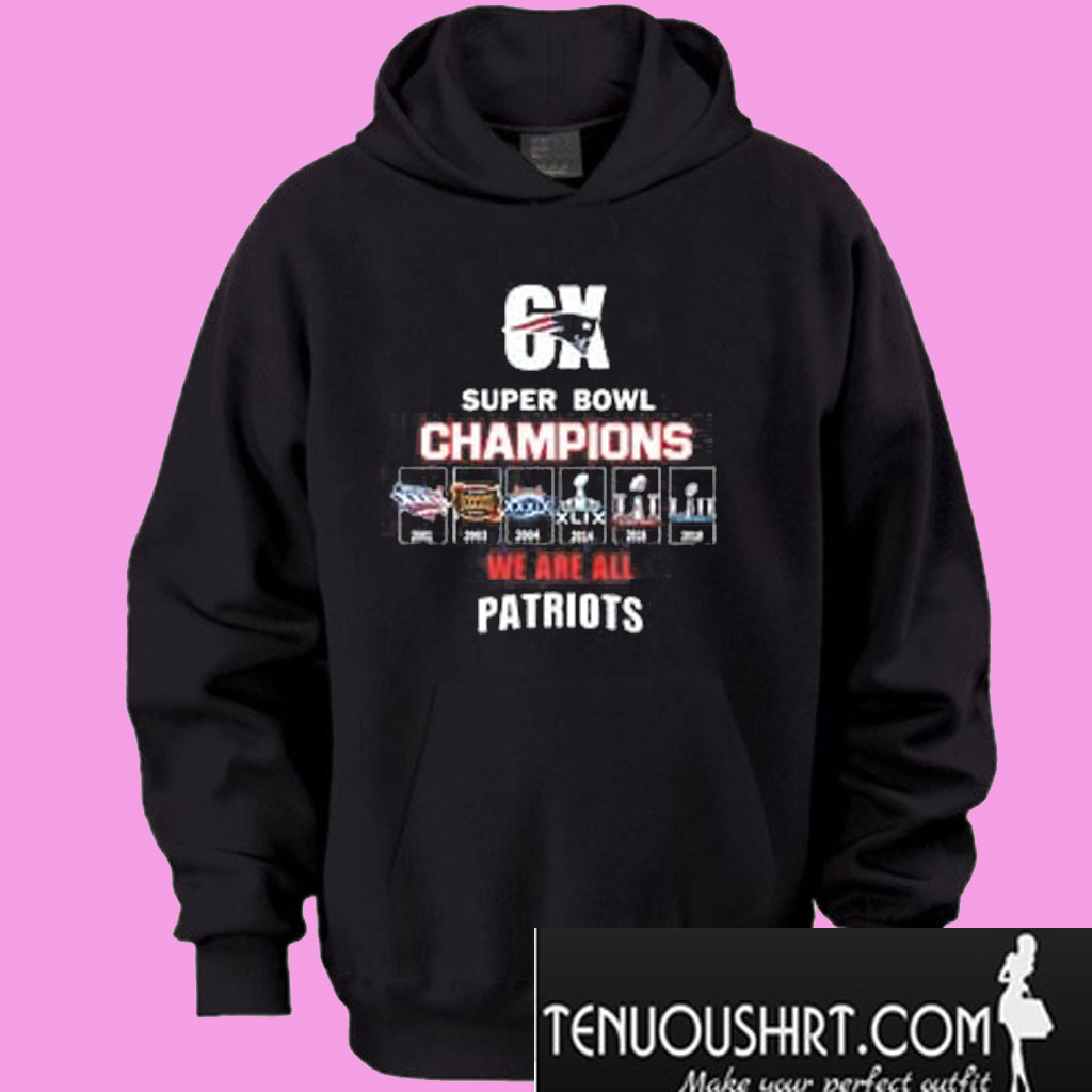 6x champion hoodie