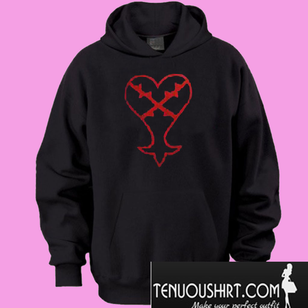 kingdom hearts heartless hoodie