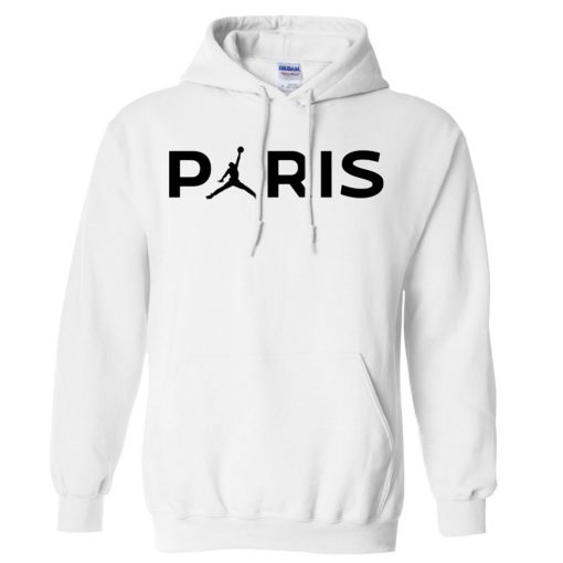 white psg hoodie