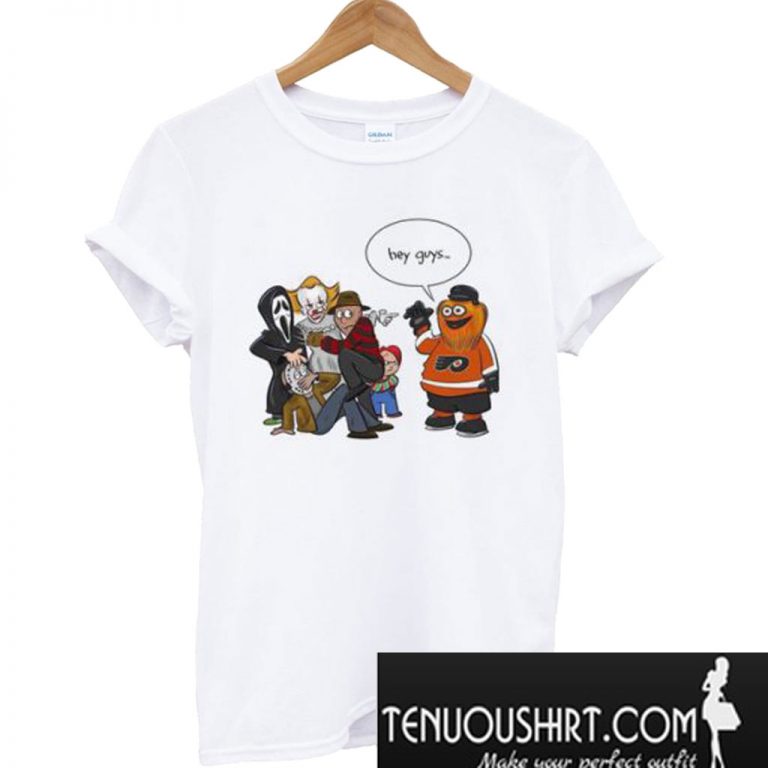 gritty mascot tee shirts