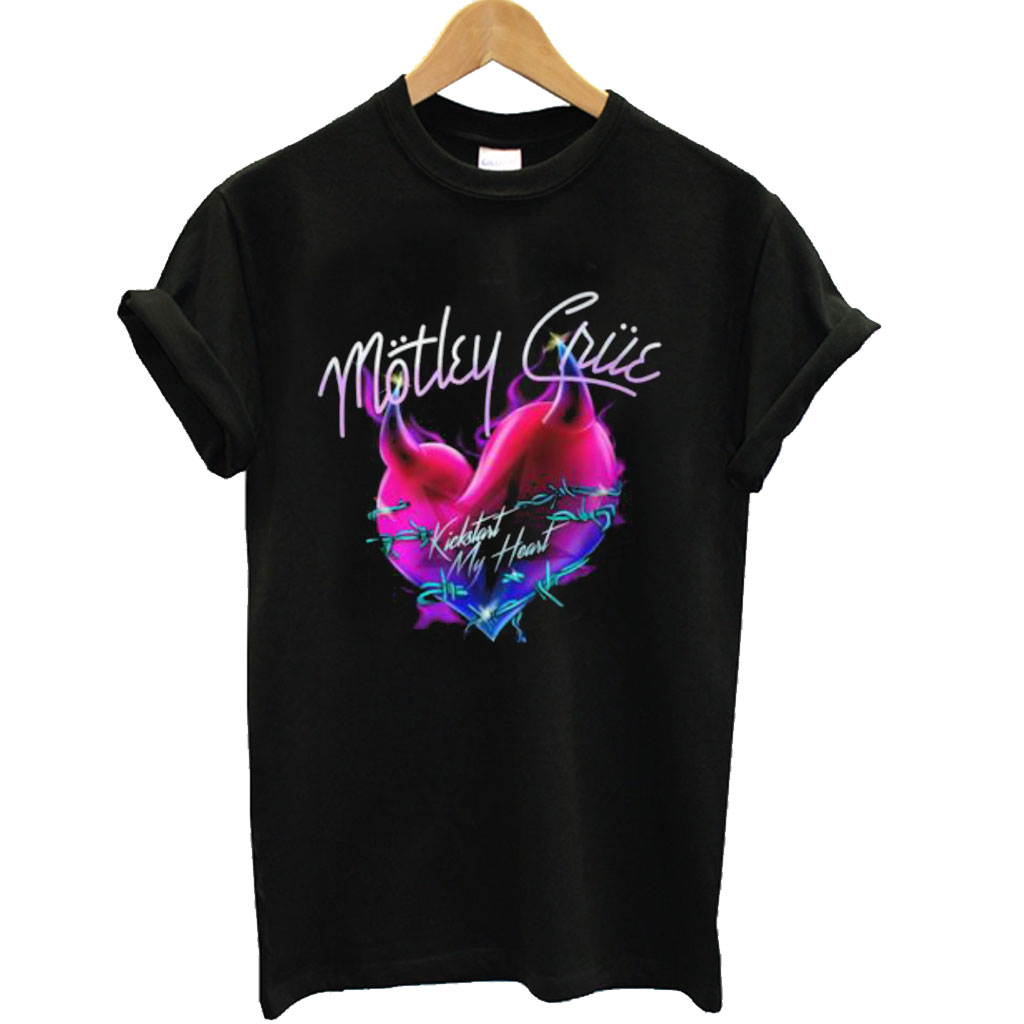 Motley Crue Kickstart My Heart T Shirt 6365