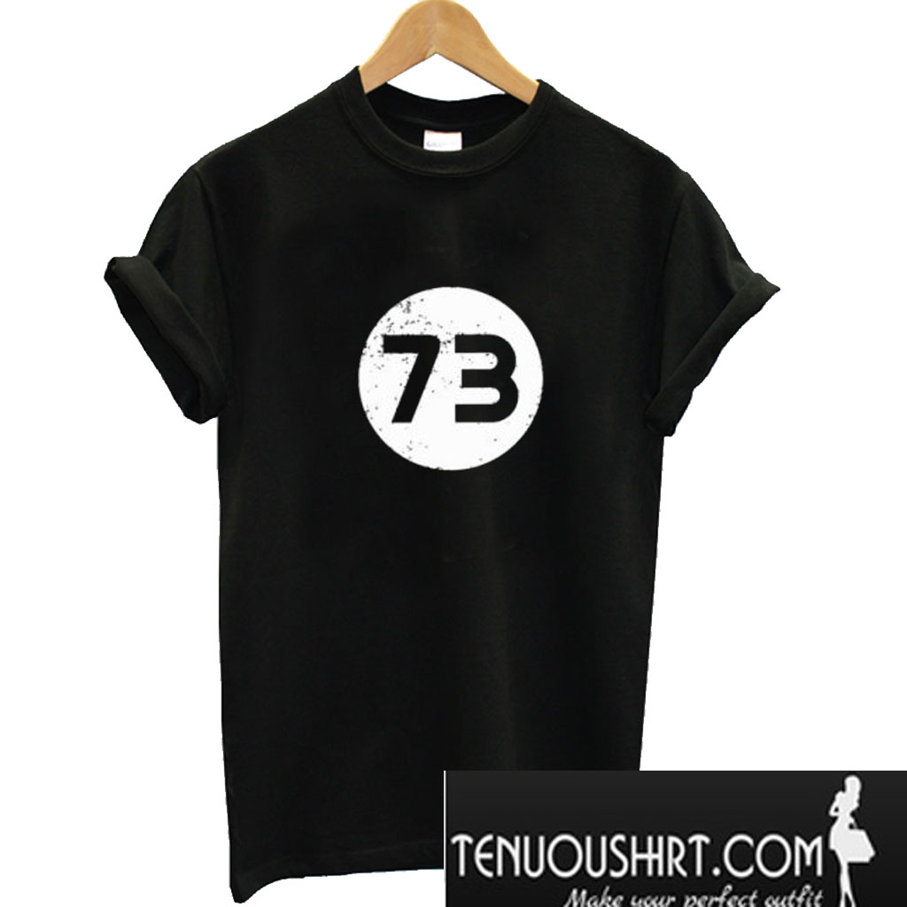 sheldon number 73 shirt