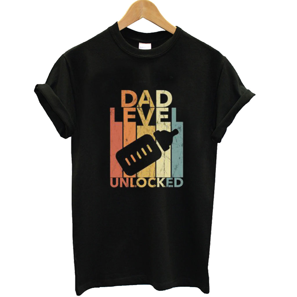 Download Dad Level Unlocked T-Shirt