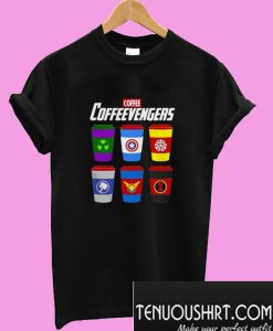 Marvel Avengers Endgame coffee Coffeevengers T-Shirt