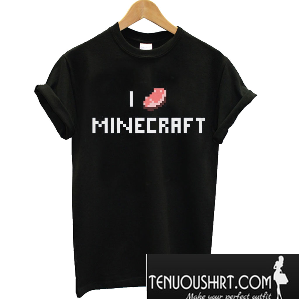 christmas minecraft shirt