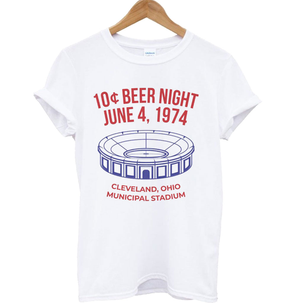 10 cent beer night t shirt