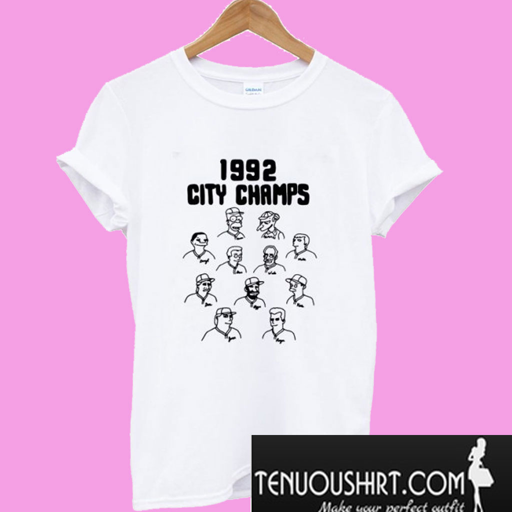 1992 city champs shirt