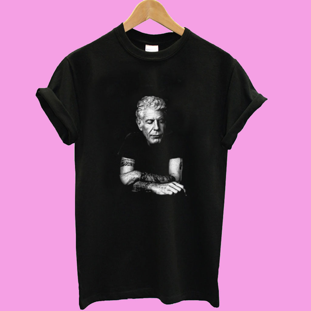 anthony bourdain t shirt