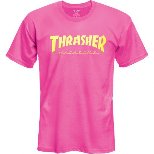 hot pink thrasher hoodie