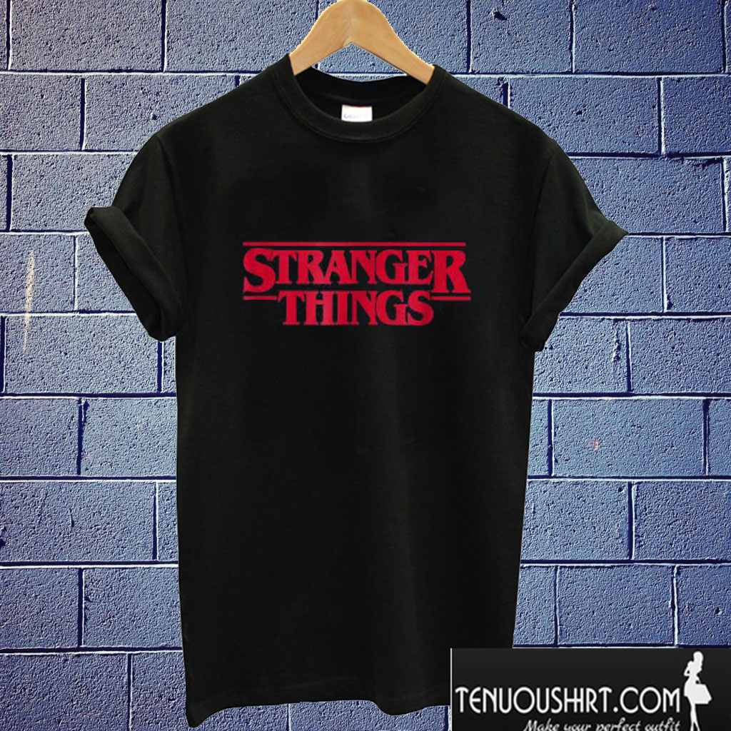Netflix Stranger Things Logo T shirt