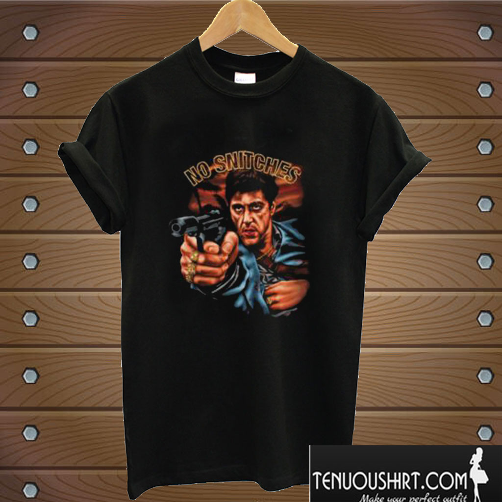 Scarface No Snitches T shirt