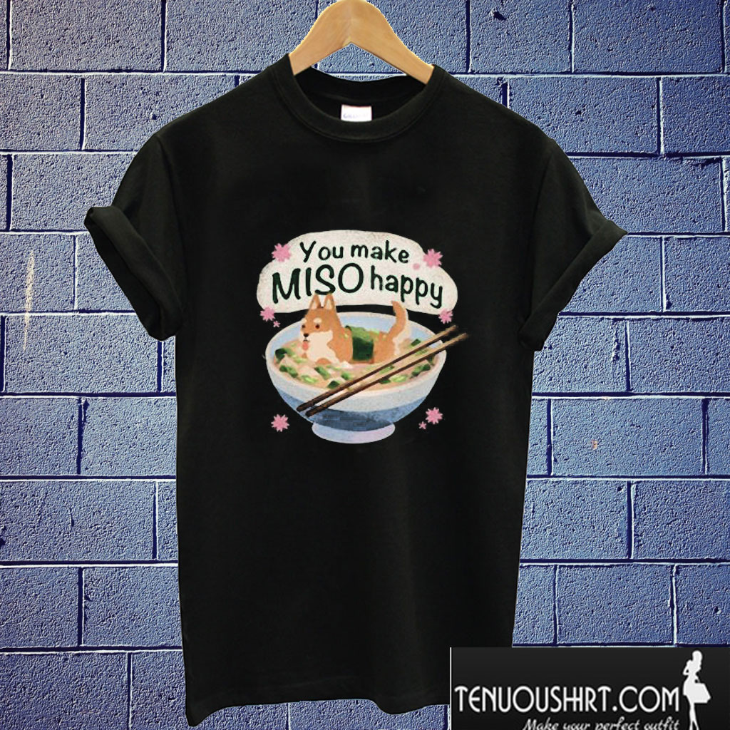 miso happy t shirt