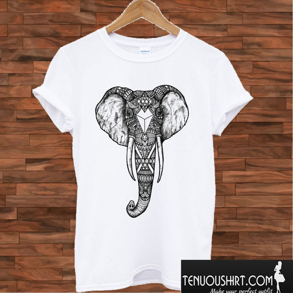 tribal elephant shirt