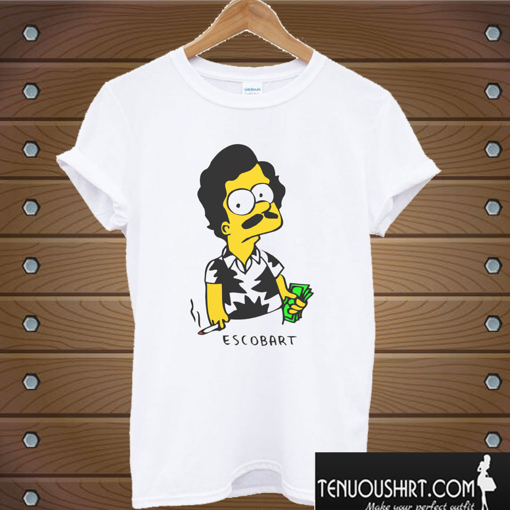 Escobart Bart Simpson Pablo Escobar T Shirt