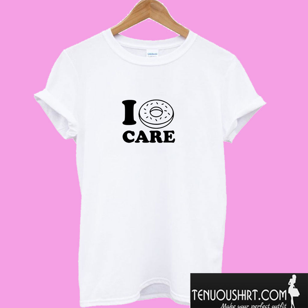 donut care shirt