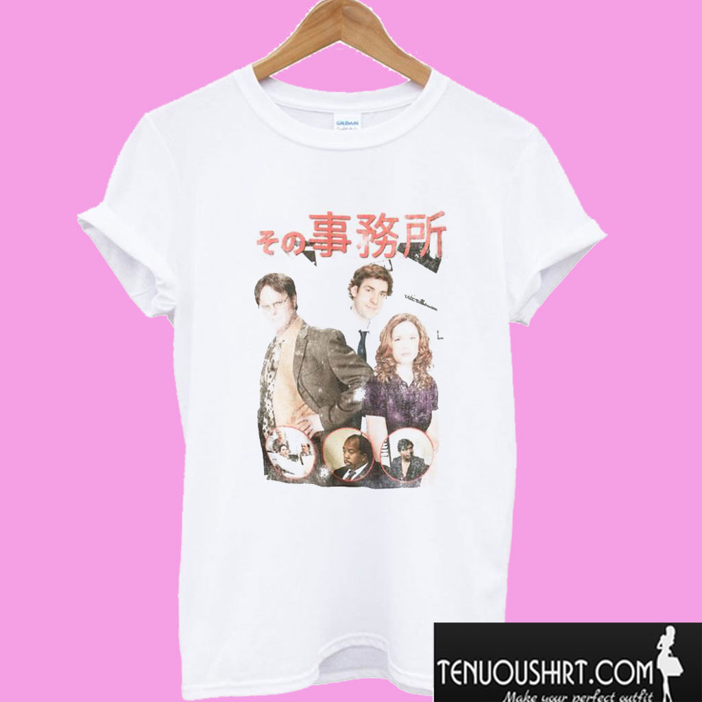 the office t shirt cropp