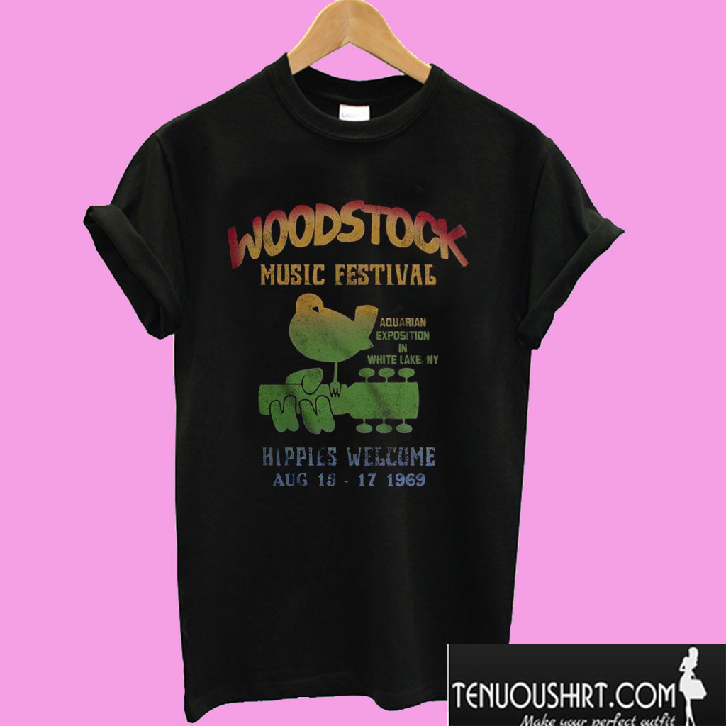 Woodstock Music Festival Aug 15-17 1969 T shirt