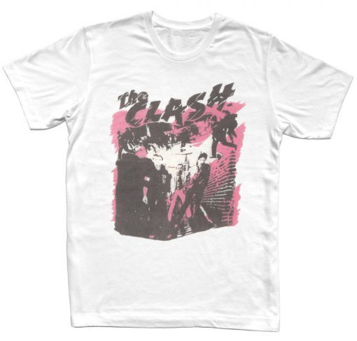 the clash t shirt vintage