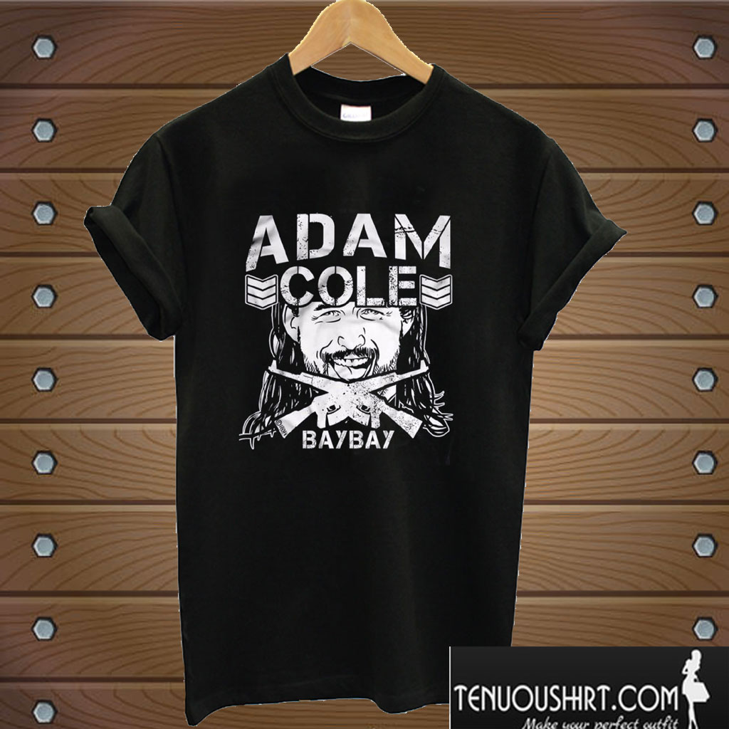 adam cole bullet club t shirt