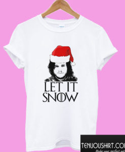 Let It Snow Christmas T shirt
