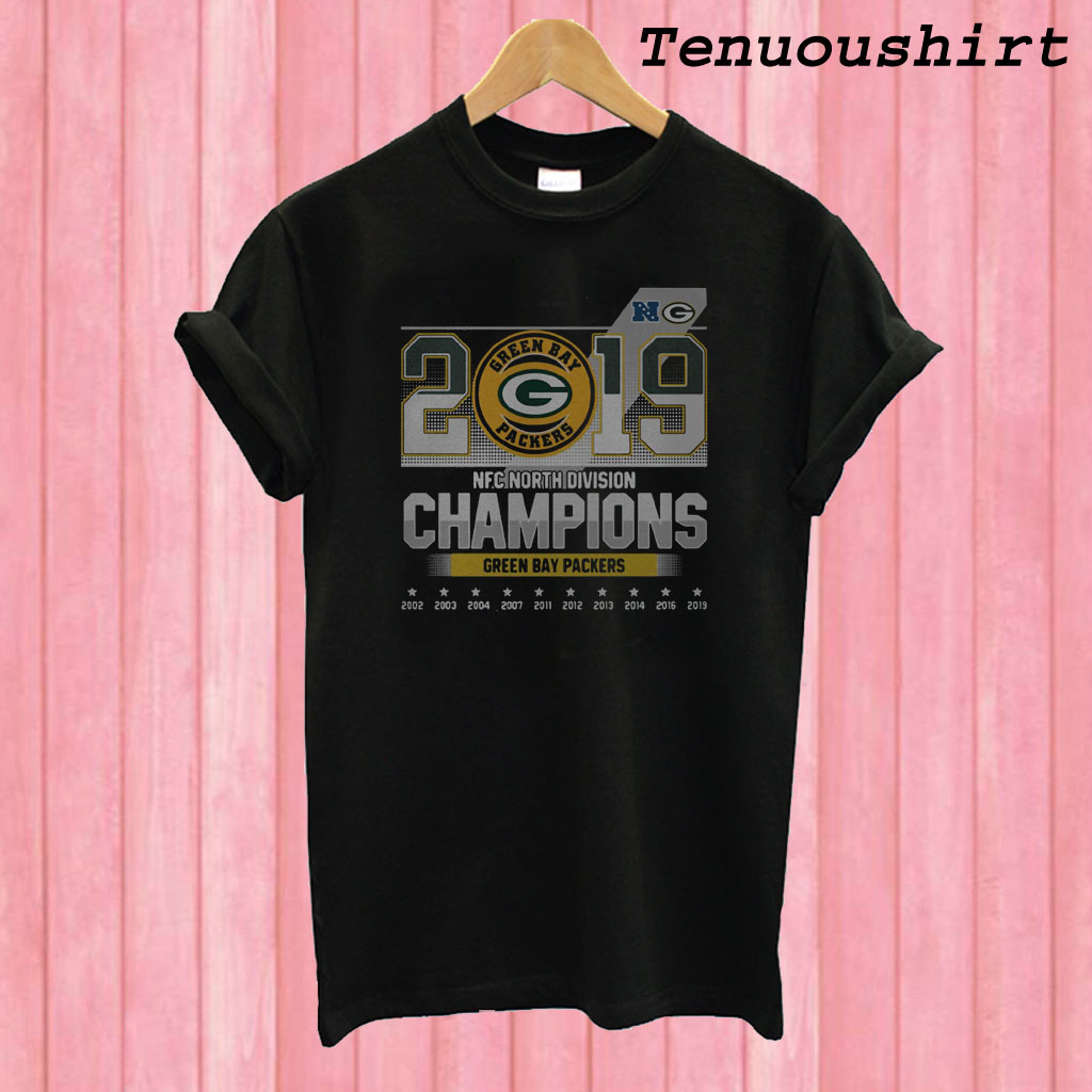 green bay packers nfc north champions shirt