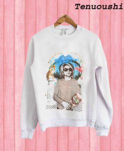 Kurt Cobain Print Sweatshirt