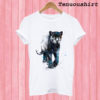 Black Panther Watercolor T shirt